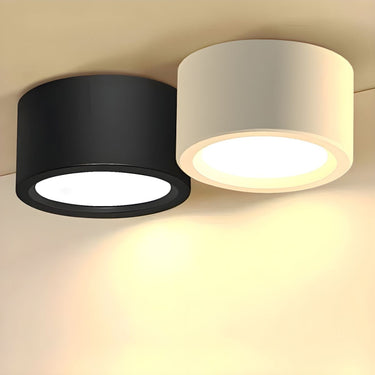 Flush Ceiling Light Cylindrical Integrated LED - Image 1