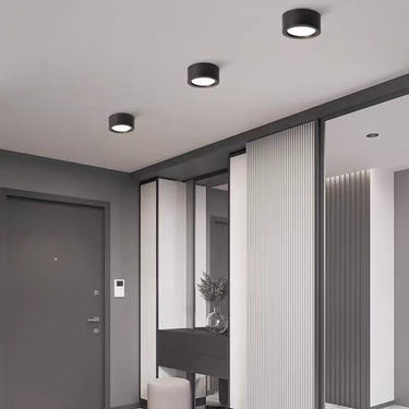 Flush Ceiling Light Cylindrical Integrated LED - Image 6