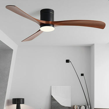 Flush Mount Modern Ceiling Fan Light - Image 2