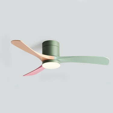 Flush Mount Modern Ceiling Fan Light - Image 6