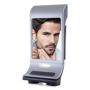 Fog-Free Shower Mirror With Bluetooth Speaker And LED Light - Image 5