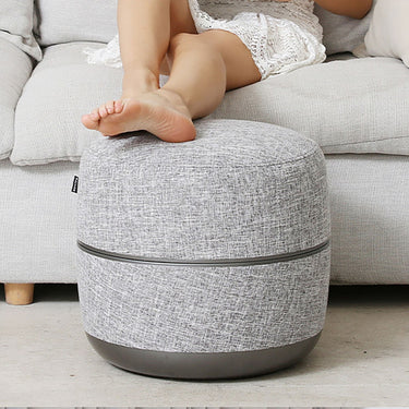 Foot Massaging Ottoman With Shiatsu Rollers Air Compression And Soothing Heat - Image 2