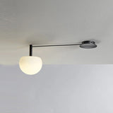 Frosted Glass Multi-Arm Globe Ceiling Light - Image 7