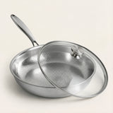 Glass Lid With Titanium Frying Pan - Image 1