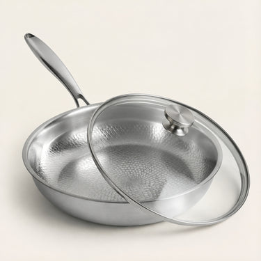Glass Lid With Titanium Frying Pan - Image 1