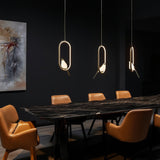 Gold LED Bird Pendant Light - Image 7