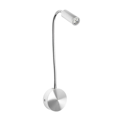 Gooseneck Wall Reading Light With Adjustable Aluminum Arm - Image 3