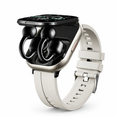 HD Touchscreen Smartwatch Integrated Wireless Earbuds - Image 6