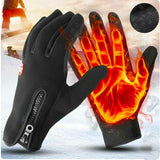 Heated Gloves For Winter Waterproof Thermal Gloves With Touchscreen And Non-Slip Silicone Palm - Image 1
