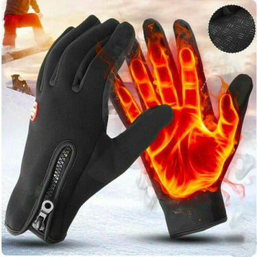 Heated Gloves For Winter Waterproof Thermal Gloves With Touchscreen And Non-Slip Silicone Palm - Image 1