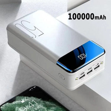 High-Capacity 100000 Mah Power Bank With 65W Fast Charging For Laptops And Tablets - Image 3