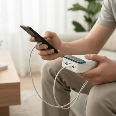 High-Capacity 100000 Mah Power Bank With 65W Fast Charging For Laptops And Tablets - Image 4