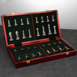 High-End Chess Set In Gift Box With Zinc Alloy & Acrylic Pieces - Image 3