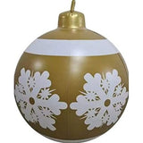 Inflatable Christmas Ornament Ball With Snowflake Pattern - Image 14