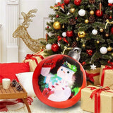 Inflatable Christmas Ornament Ball With Snowflake Pattern - Image 6