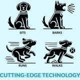 Interactive Robot Puppy Toy That Walks Sits Barks And Wags Its Tail For Kids - Image 6