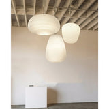 Lantern Pendant Light With Ridged Glass Shade - Image 3