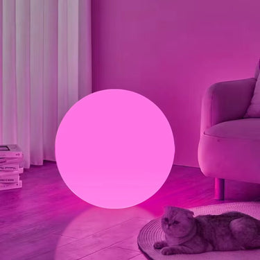 LED Table Lamp Rechargeable Cordless Portable Spherical Rgb - Image 2