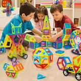 Magnetic Building Blocks Set For Kids Creative Educational Toy With Strong Magnets - Image 1