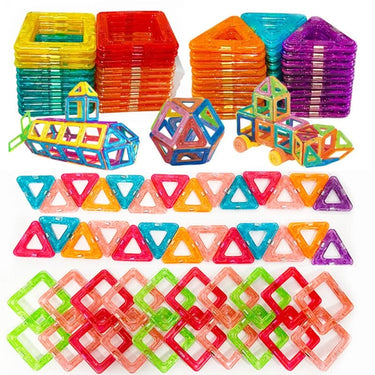 Magnetic Building Blocks Set For Kids Creative Educational Toy With Strong Magnets - Image 4