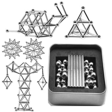 Magnetic Building Rods And Balls For Creative Adults And Seniors - Image 1