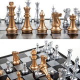 Magnetic Chess Set With Folding Board For Elementary School Students - Image 1