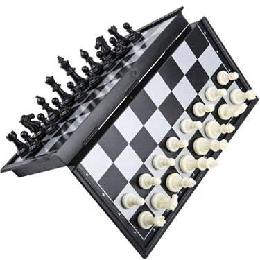Magnetic Chess Set With Folding Board For Elementary School Students - Image 2