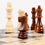 Magnetic Folding Chess Set With Board - Image 3