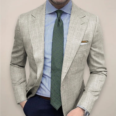 Men's Blazer Tailored Everyday Jacket For Work Or Dinner - Image 1