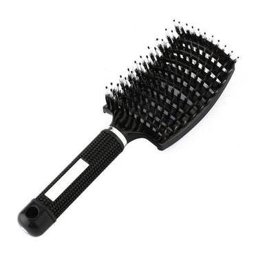 Miracle Hair Detangler Brush With Curved Arched Head And Vented Open Slots For Smooth Frizz-Free Hair - Image 5
