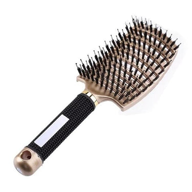 Miracle Hair Detangler Brush With Curved Arched Head And Vented Open Slots For Smooth Frizz-Free Hair - Image 8
