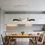 Modern Multi Light Cylinder Pendant Light With Wood Accents - Image 13
