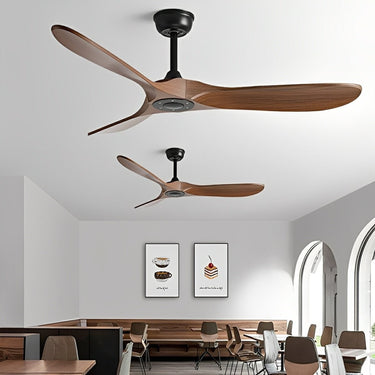 Modern Scandinavian Minimalist Ceiling Fan With Remote Control - Image 1