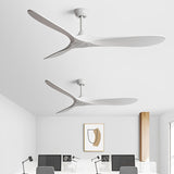 Modern Scandinavian Minimalist Ceiling Fan With Remote Control - Image 5