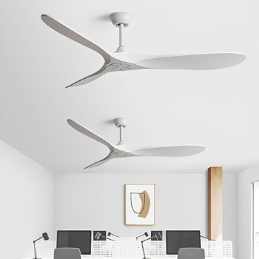 Modern Scandinavian Minimalist Ceiling Fan With Remote Control - Image 5