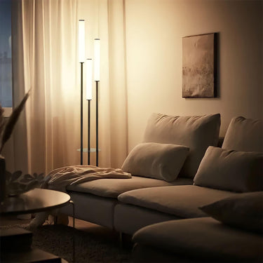Modern Tripod Floor Lamp With Three Cylindrical Tubes - Image 5