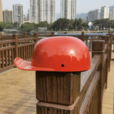 Motorcycle Helmet With Classic Cap Style Dot Approved - Image 14