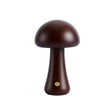 Mushroom Table Lamp With Rechargeable Tap Control - Image 1
