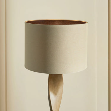 Oak Wood Twisted Floor Lamp - Image 6
