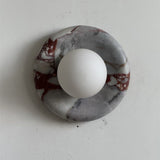 Orli Red Marble Wall Sconce - Image 24