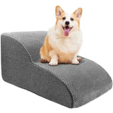 Pineapple Velvet Foam Dog Steps With Non-Slip Base - Image 3