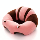 Plush Cotton Baby Seat Cushion With Back And Side Support - Image 1