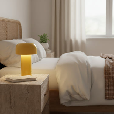 Portable Bedside Lamp With Touch Control And Rechargeable LED - Image 2