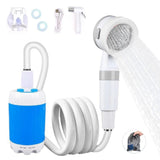 Portable Camp Shower With 4000mAh Battery Quiet Motor And Two Water Flow Modes - Image 1