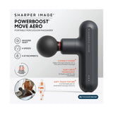 Powerboost Move Portable Percussion Massager With Quiet Deep Tissue Relief And Interchangeable Attachments - Image 4