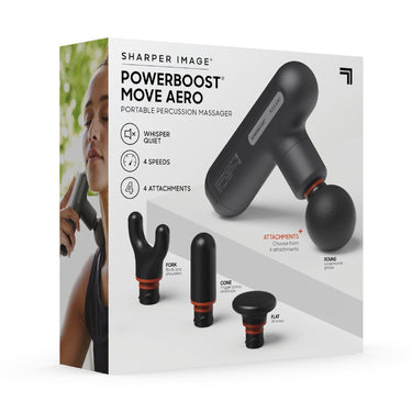 Powerboost Move Portable Percussion Massager With Quiet Deep Tissue Relief And Interchangeable Attachments - Image 7