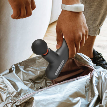 Powerboost Move Portable Percussion Massager With Quiet Deep Tissue Relief And Interchangeable Attachments - Image 3