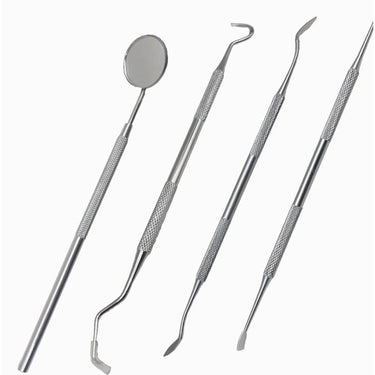 Professional Stainless Steel Dental Tool Set For Tartar Removal And Home Oral Care - Image 6