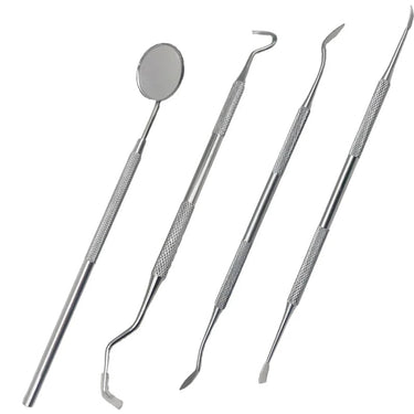 Professional Stainless Steel Dental Tool Set For Tartar Removal And Home Oral Care - Image 1