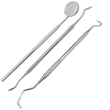 Professional Stainless Steel Dental Tool Set For Tartar Removal And Home Oral Care - Image 2
